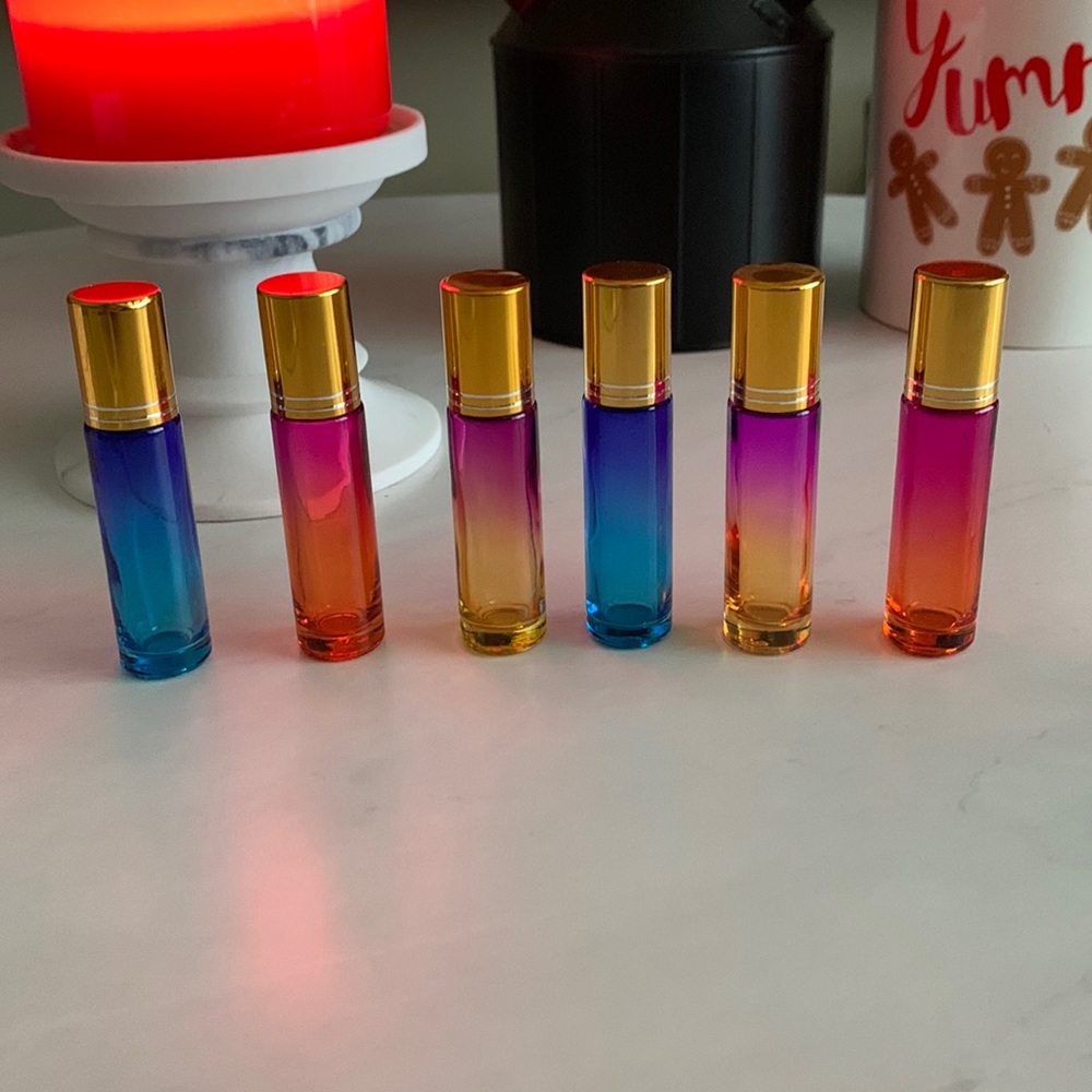 ESSENTIAL OIL ROLLERS {6 rollers, 2 funnels}
